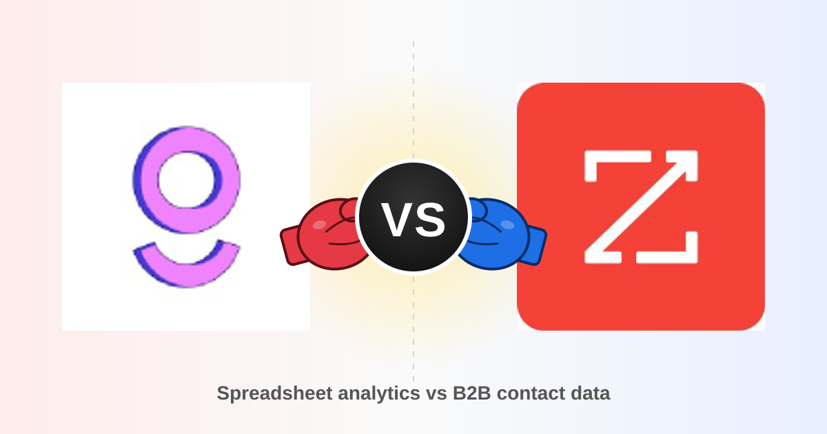 Gigasheet vs ZoomInfo: Which B2B Data Tool Wins in 2026?