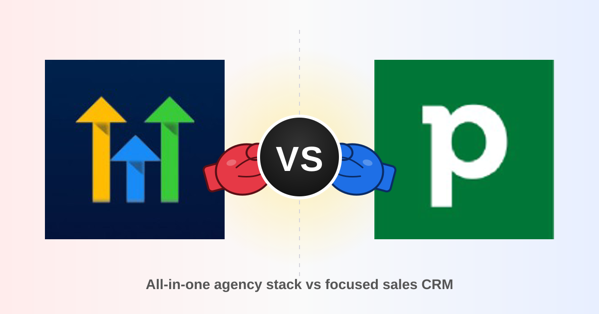 GoHighLevel vs Pipedrive: Which CRM Fits Your Sales Team?