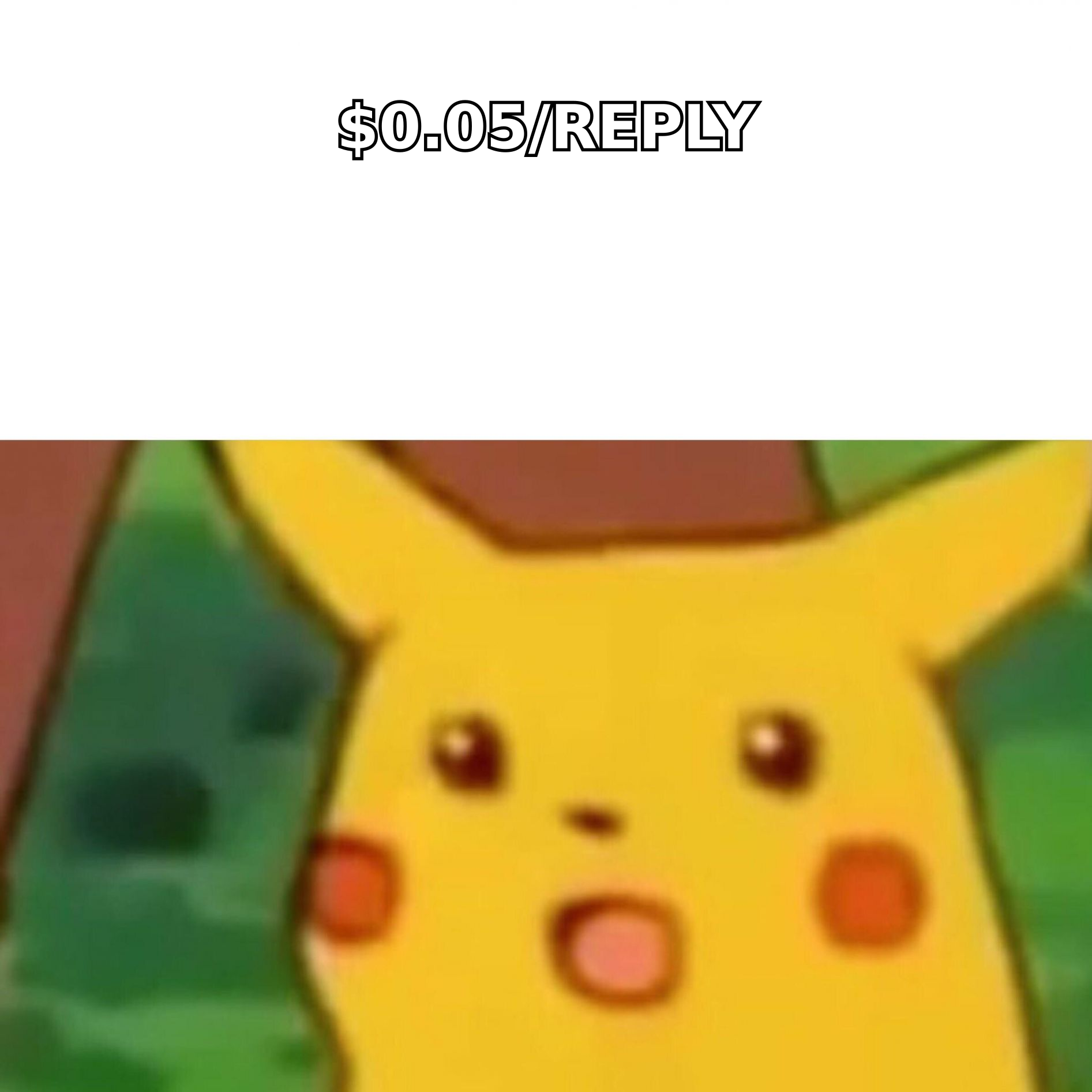 Sales rep reacting to the per-reply cost of a standalone sentiment tool
