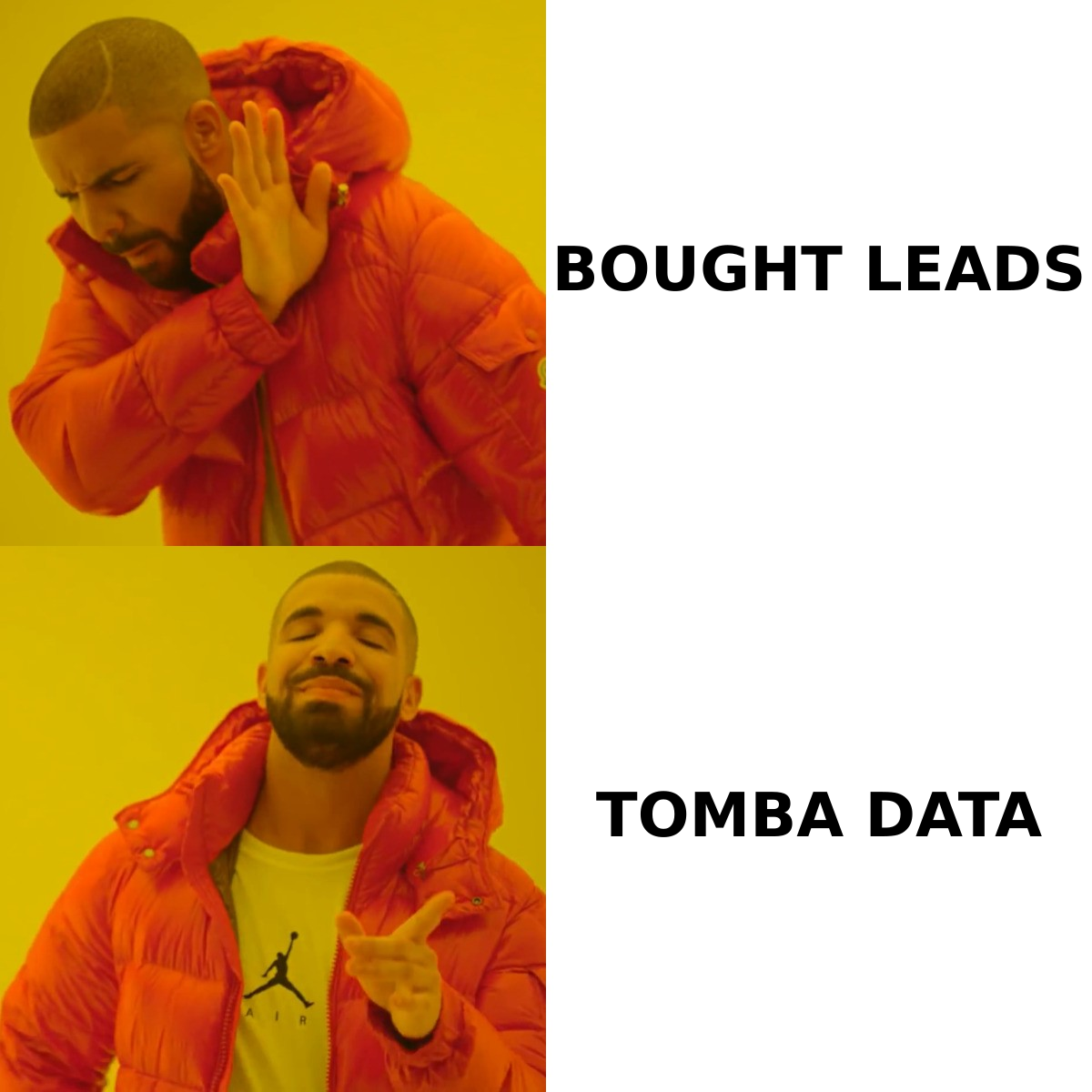 Real estate agent rejecting recycled portal leads in favor of verified contact data
