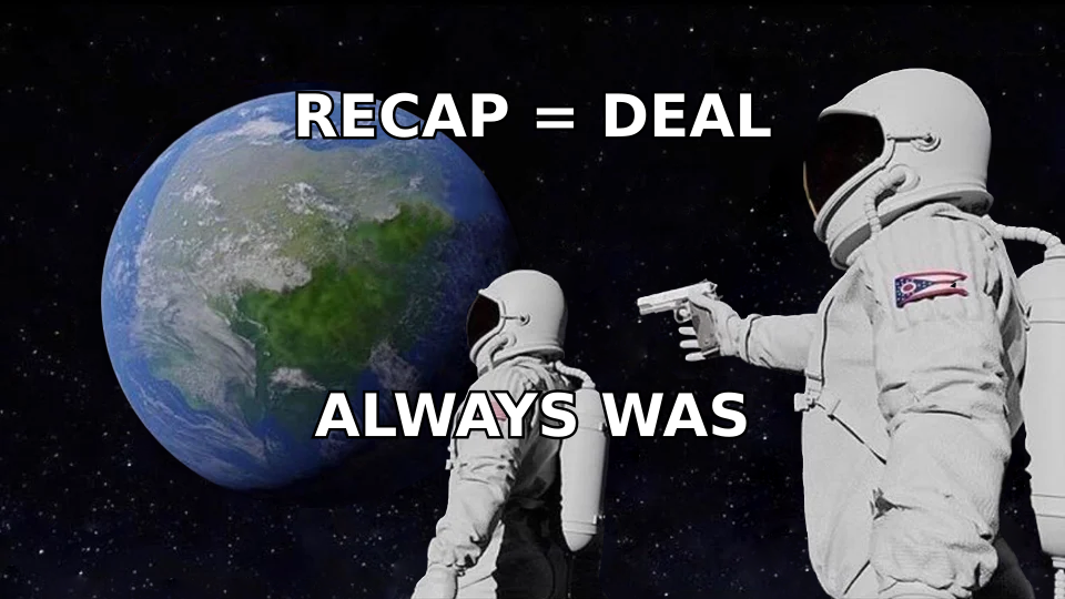 Realization that the meeting recap email has always been the real deal document