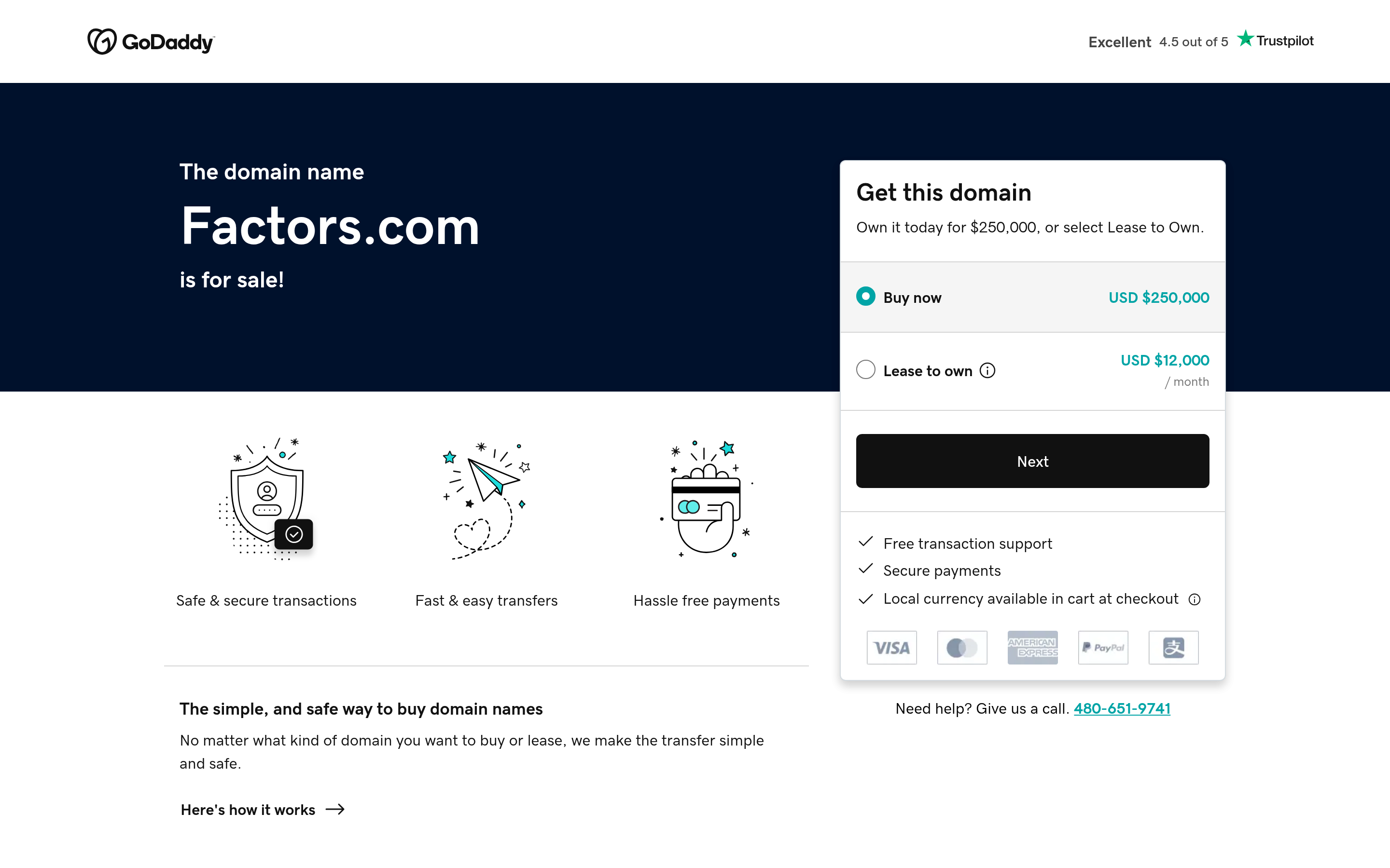 Factors.ai website screenshot — product, features and pricing
