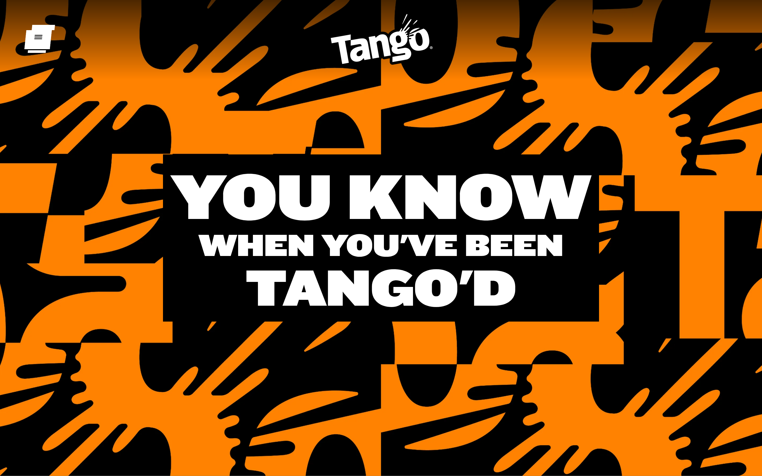 Tango website screenshot — product, features and pricing