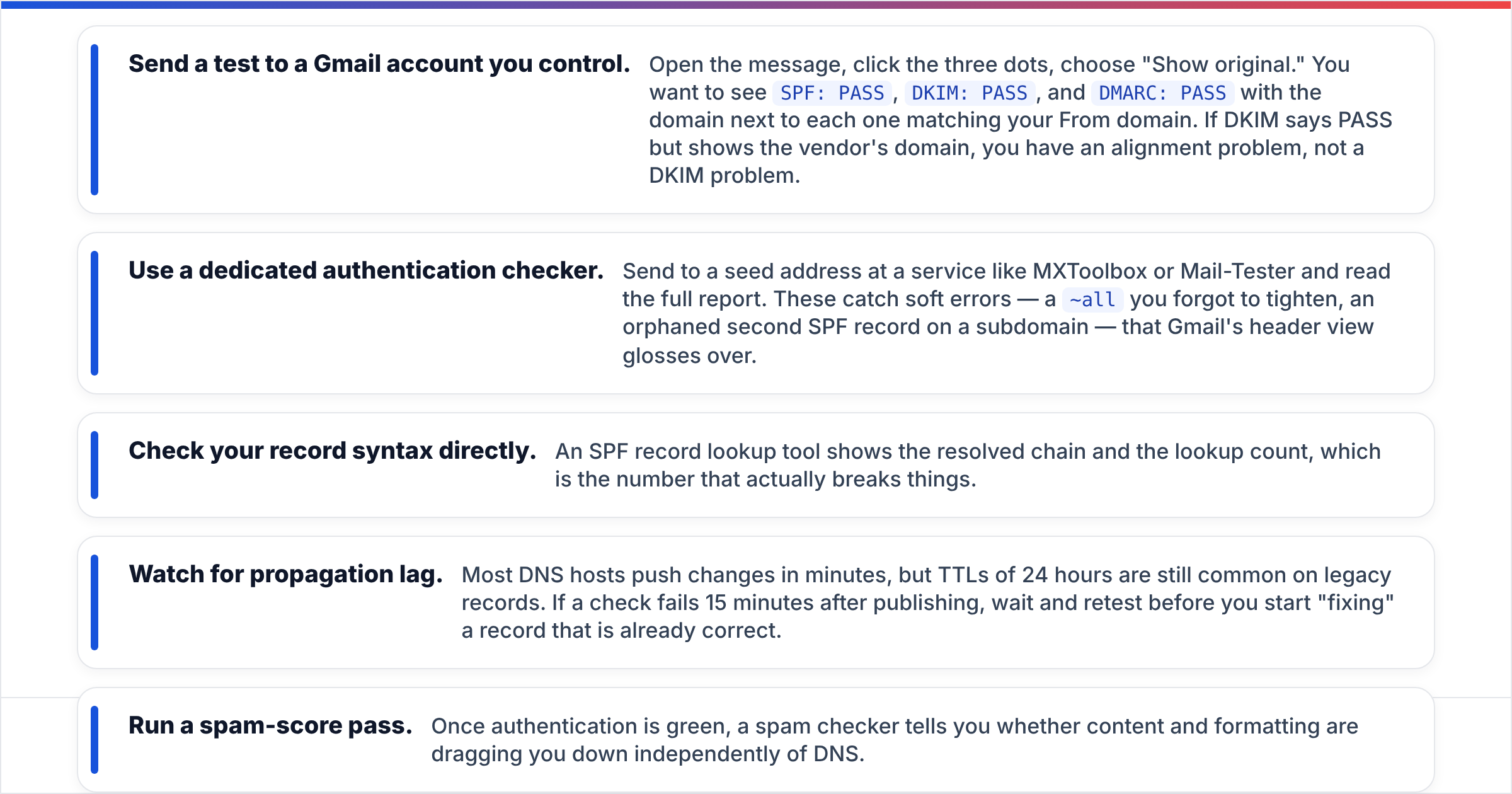 Diagram: How Do You Verify It Actually Worked