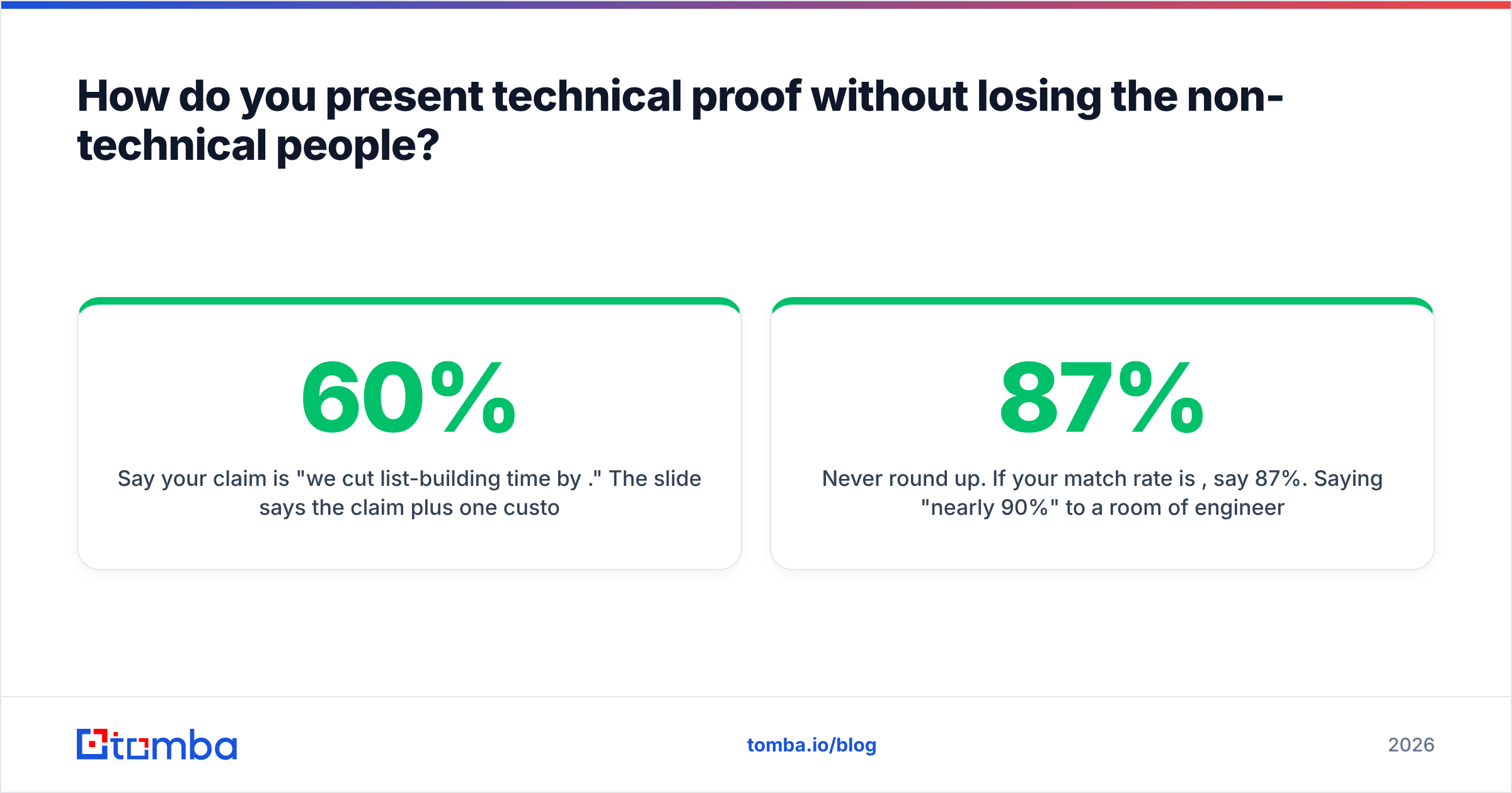 Diagram: How do you present technical proof without losing the non-technical people