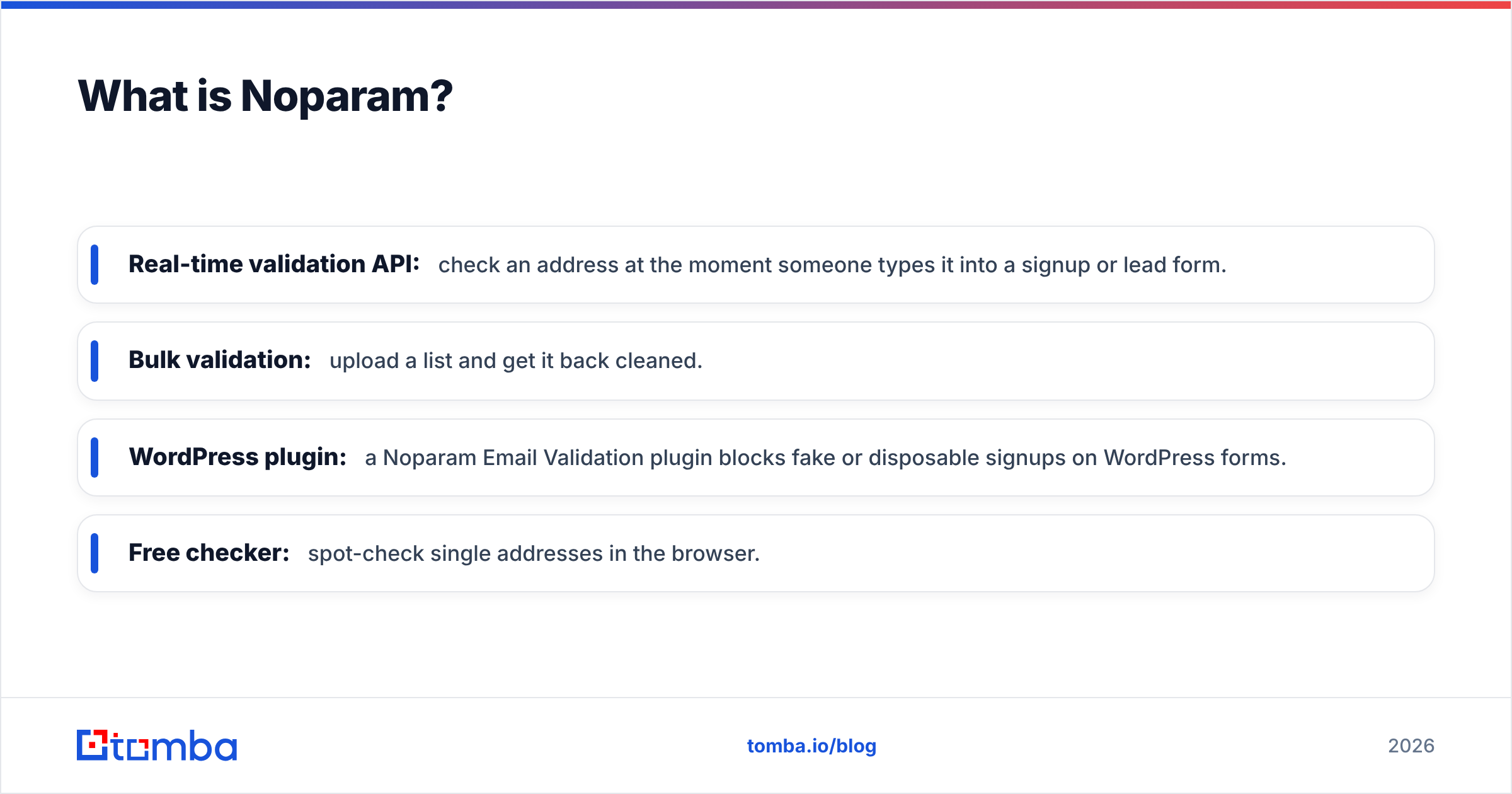 Diagram: What is Noparam