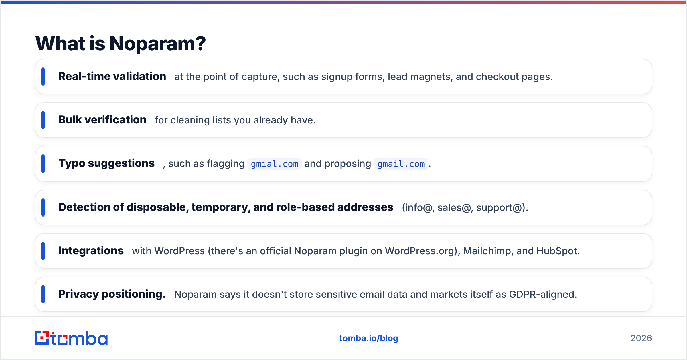 Diagram: What is Noparam
