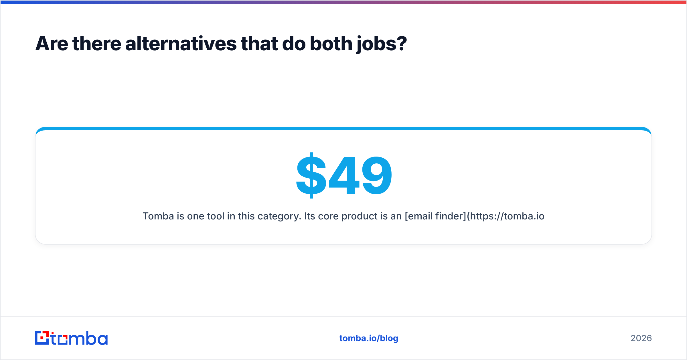 Diagram: Are there alternatives that do both jobs