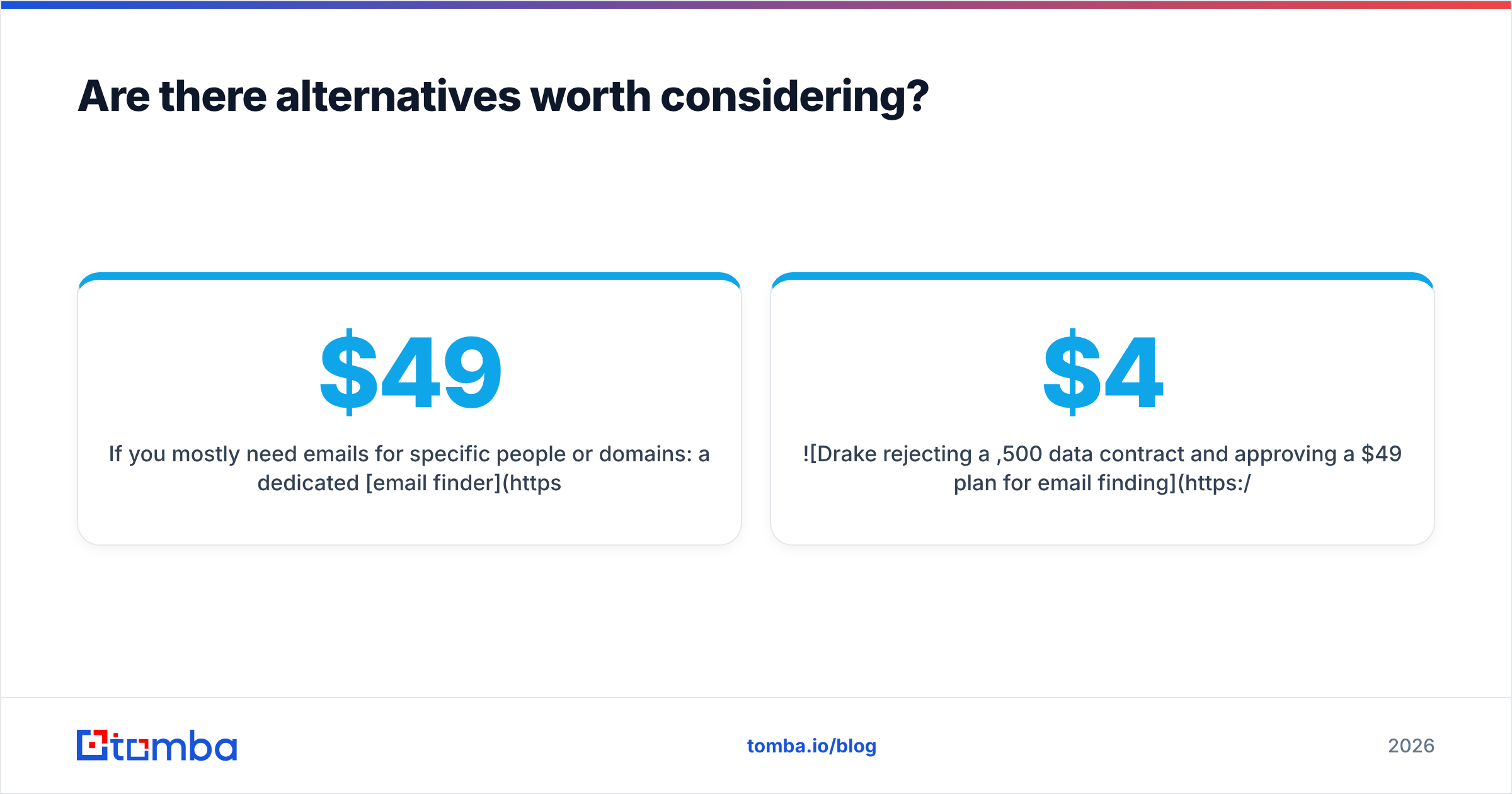 Diagram: Are there alternatives worth considering