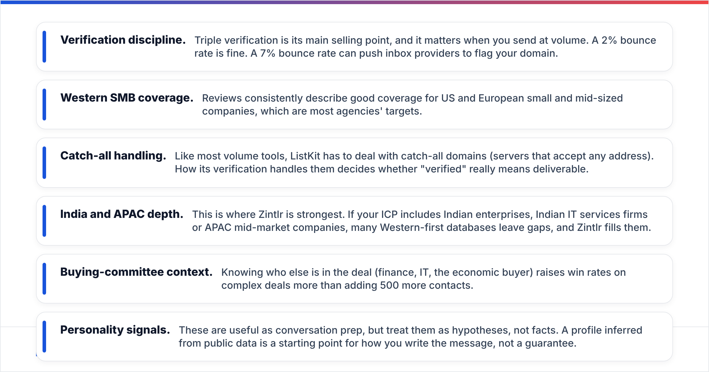 Diagram: Which tool has better data quality and coverage