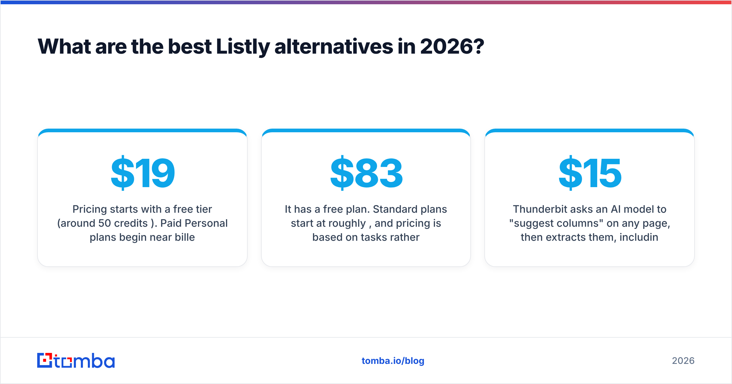 Diagram: What are the best Listly alternatives in 2026