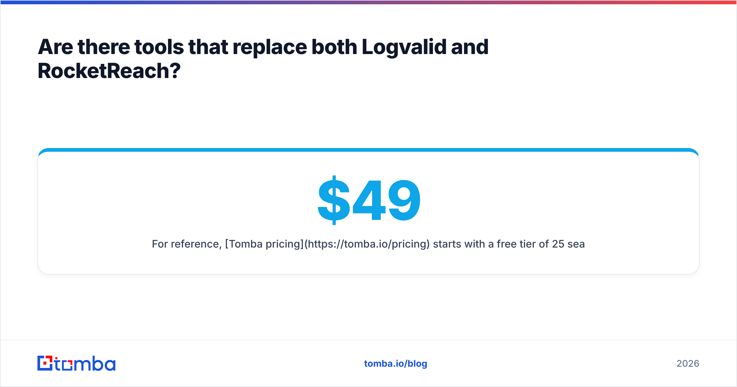 Diagram: Are there tools that replace both Logvalid and RocketReach