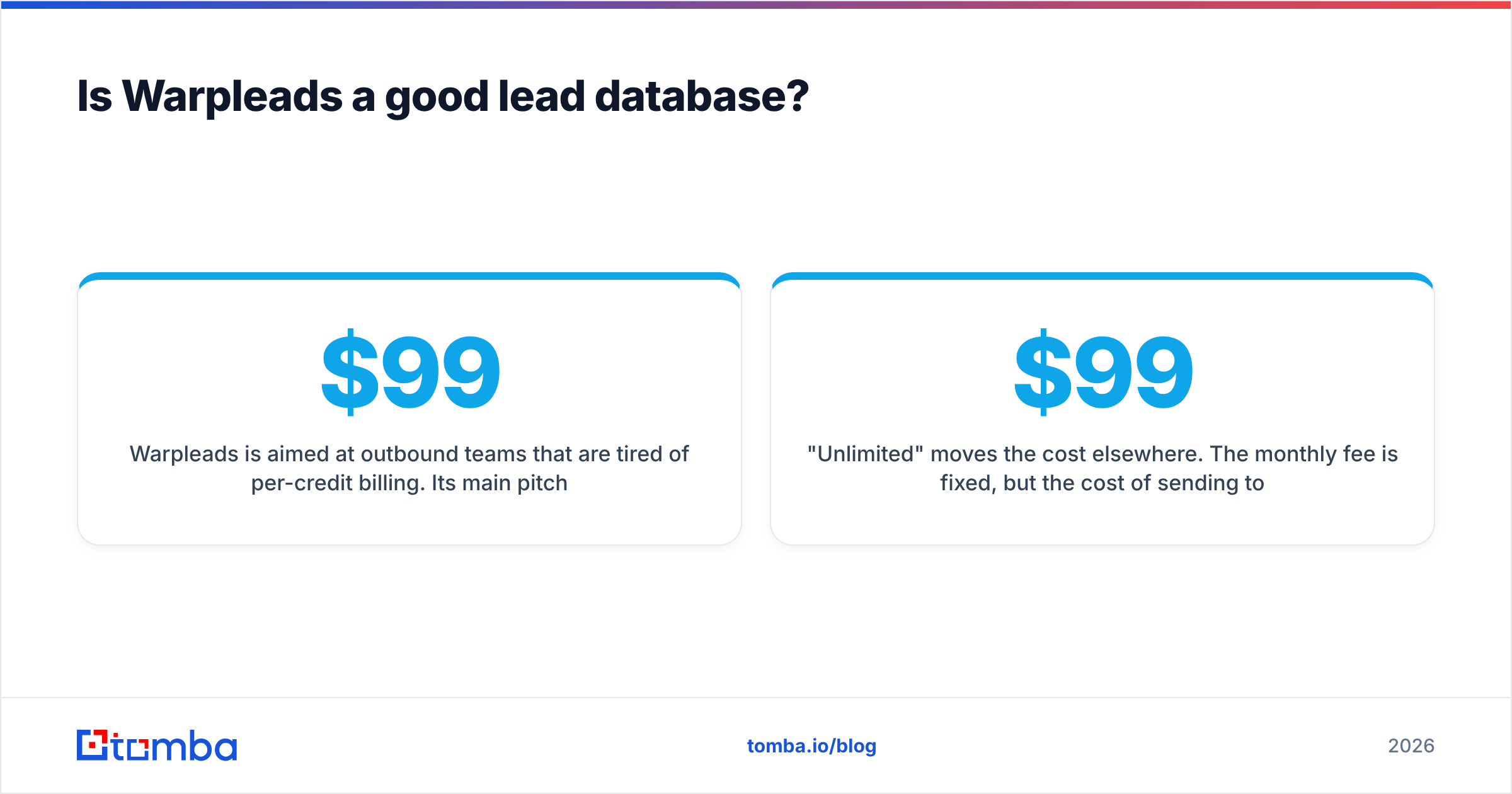 Diagram: Is Warpleads a good lead database