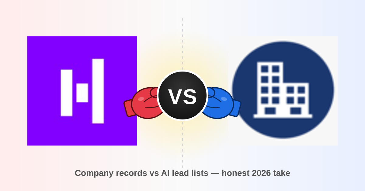 HitHorizons vs LeadsForge: Which B2B Data Tool Wins in 2026?