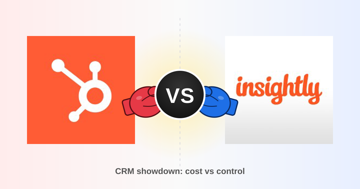 HubSpot vs Insightly (2026): Which CRM Actually Wins?