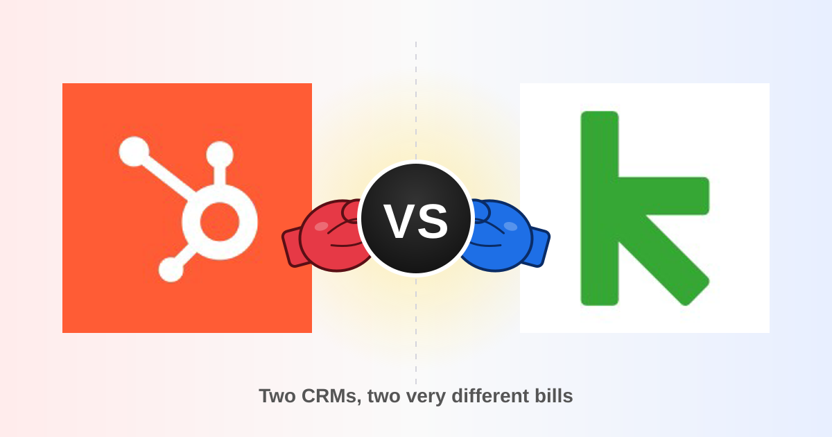 HubSpot vs Keap 2026: Which CRM Actually Fits Your Team?