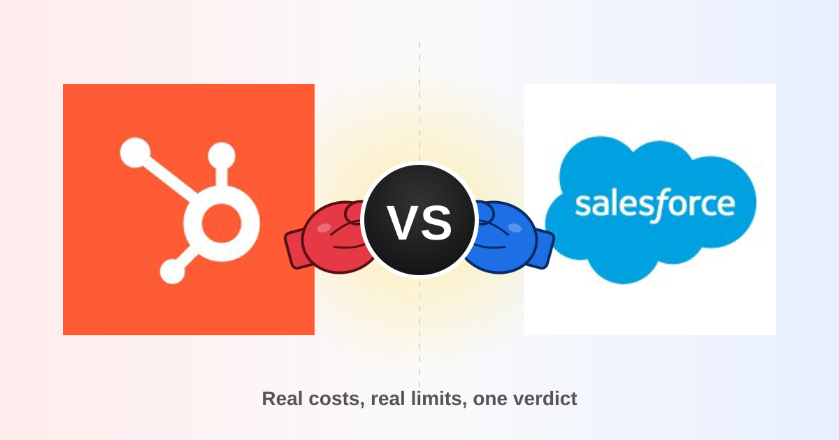 HubSpot vs Salesforce (2026): Which CRM Should You Buy?