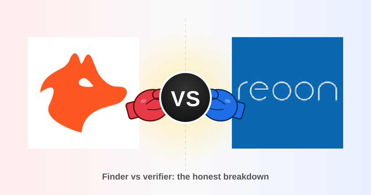 Hunter vs Reoon (2026): Email Finder and Verifier Compared