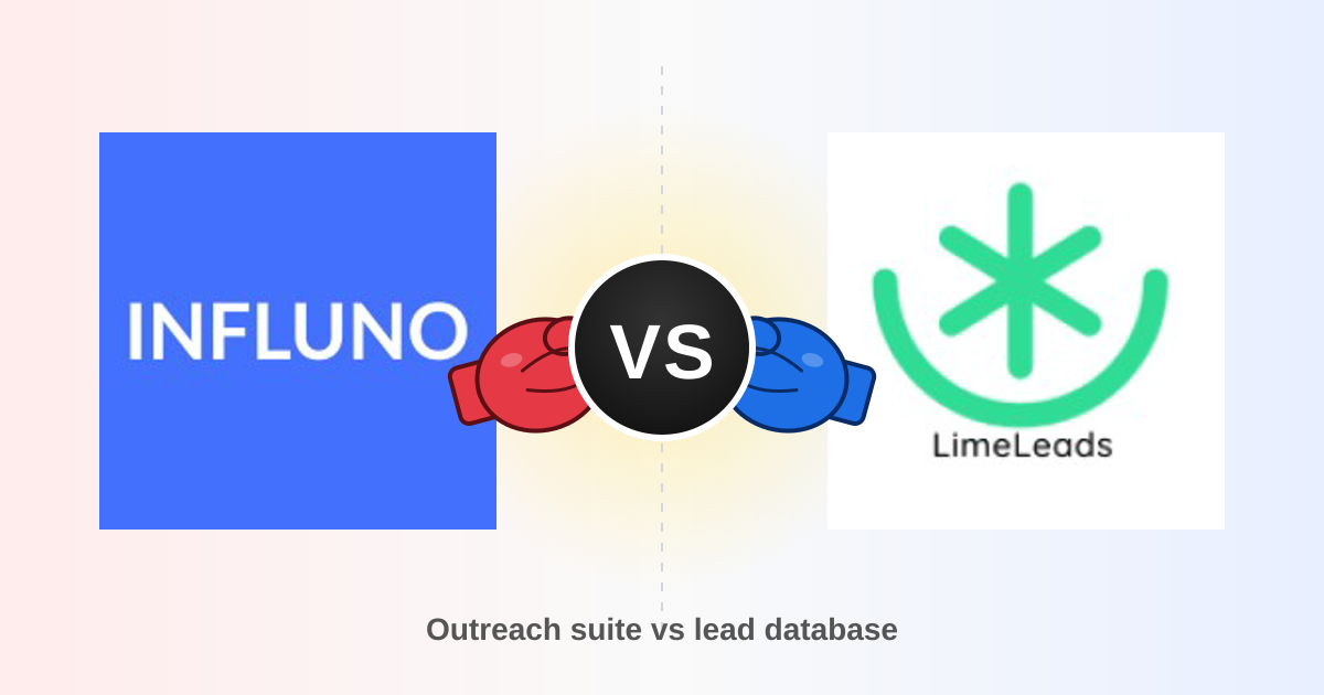 Influno vs Limeleads (2026): Which B2B Lead Tool Wins?
