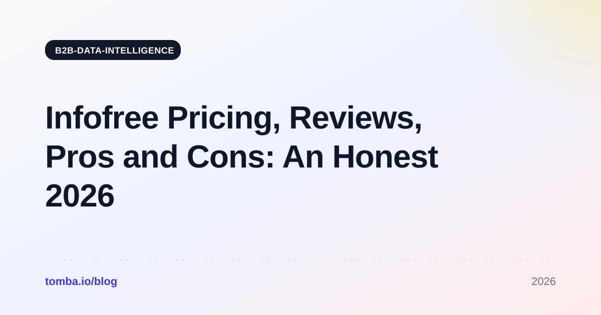 Infofree Pricing, Reviews, Pros and Cons: An Honest 2026 Look