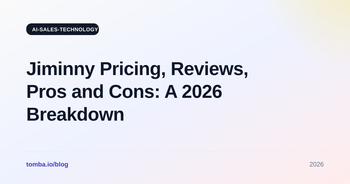 Jiminny Pricing Reviews Pros and Cons: A 2026 Breakdown