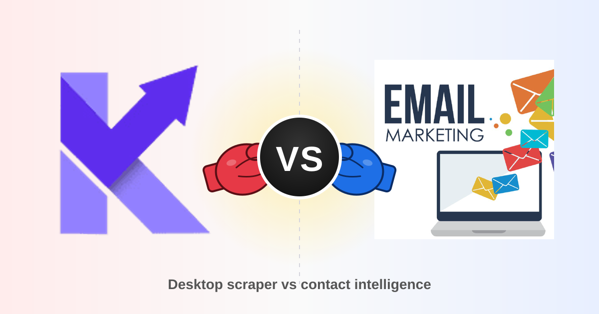 Kipplo vs LetsExtract: B2B Email Data Compared for 2026