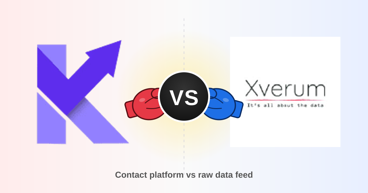 Kipplo vs Xverum: Which B2B Data Platform Wins in 2026?