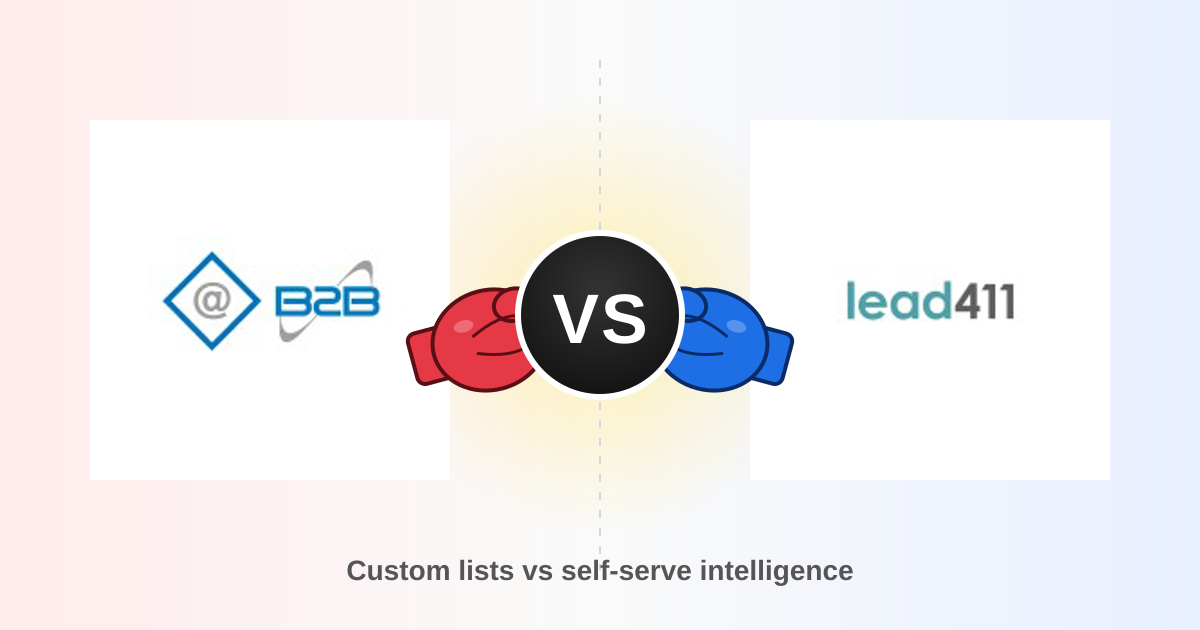 LakeB2B vs Lead411 (2026): Which B2B Data Provider Wins?