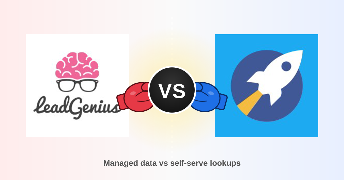 LeadGenius vs RocketReach: Which B2B Data Tool Wins?