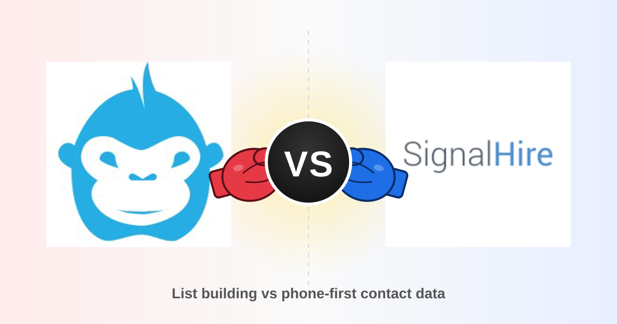 LeadGibbon vs SignalHire: Which B2B Contact Tool Wins in 2026?