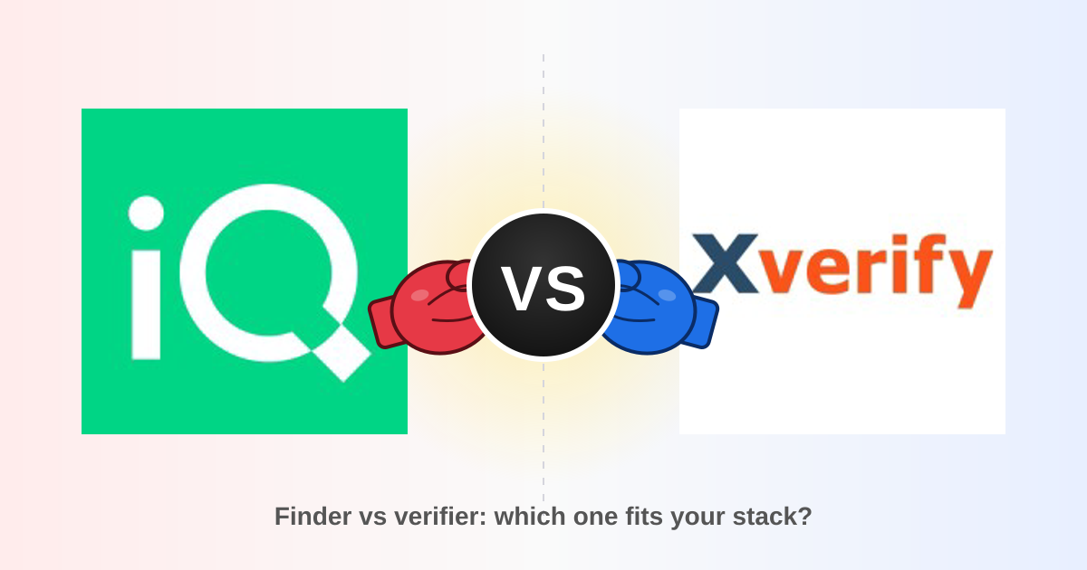 LeadIQ vs Xverify (2026): Prospecting Tool or Email Verifier?
