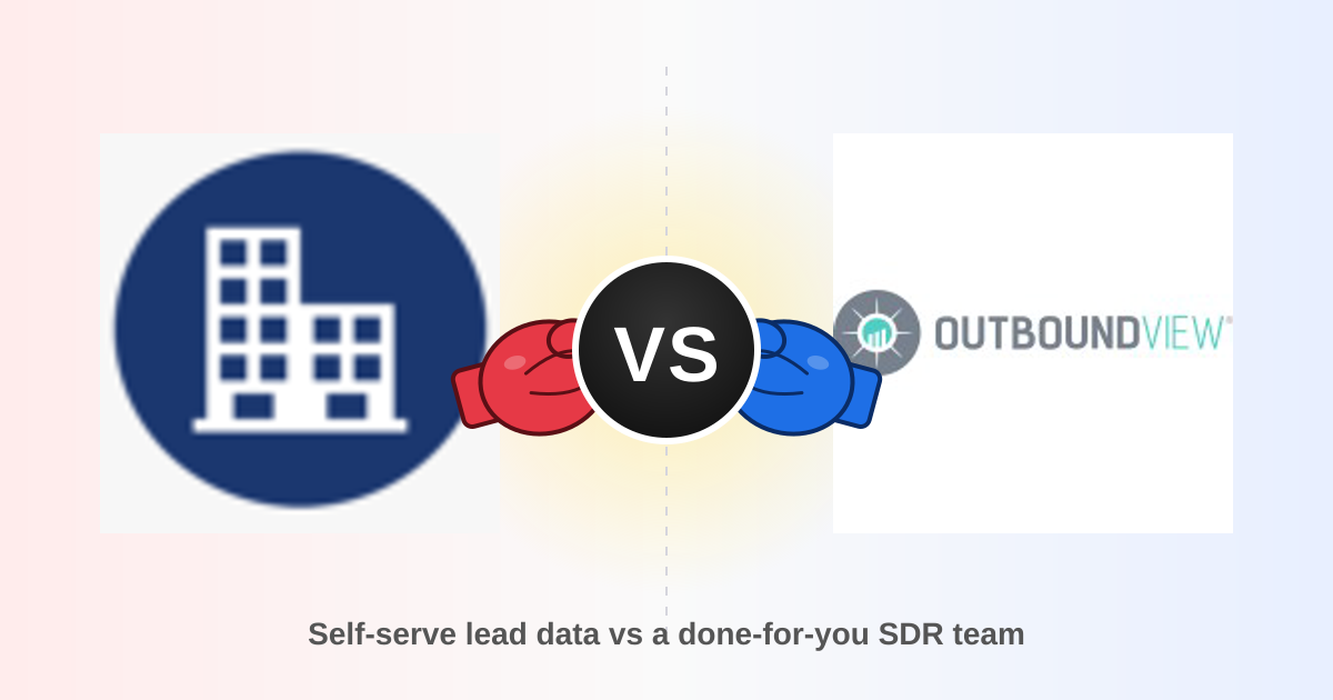 Leadmine vs OutboundView: Self-Serve Data or Done-For-You Outbound?