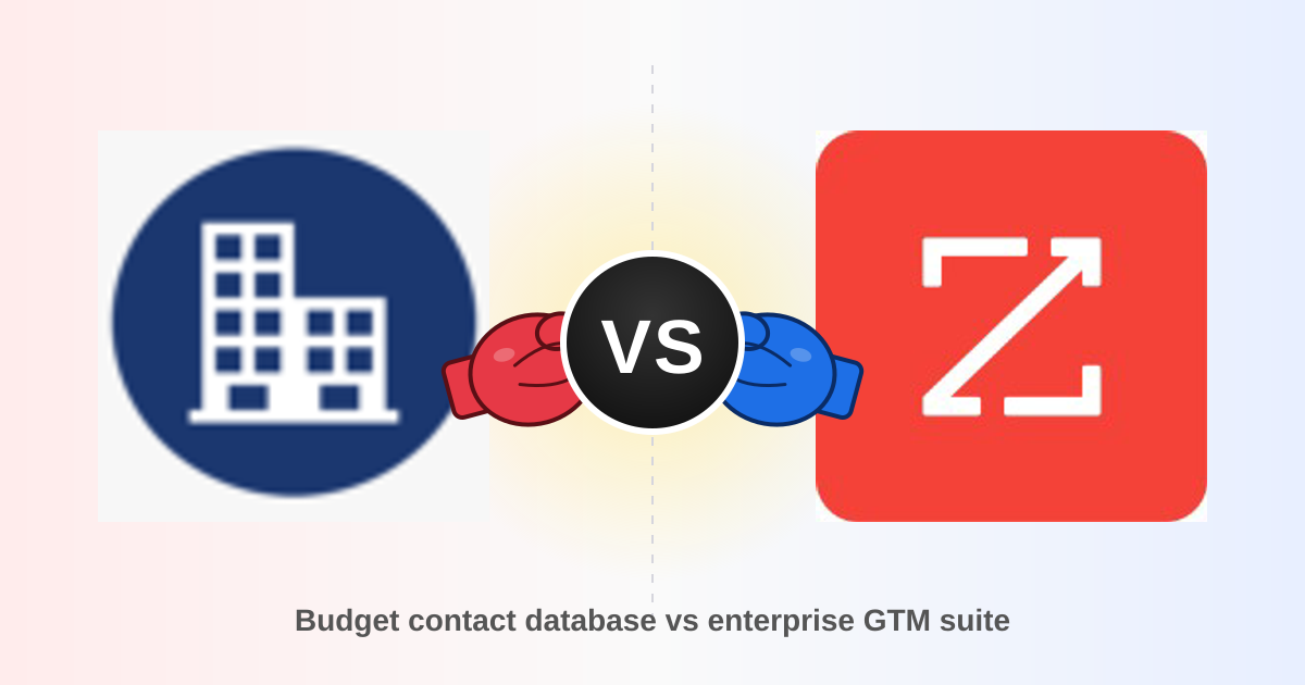 LeadRocks vs ZoomInfo (2026): Pricing, Data Quality and Verdict