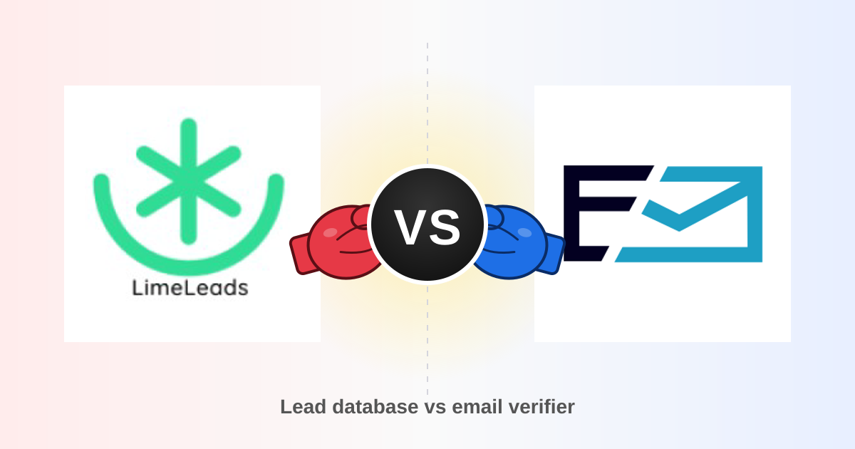 Limeleads vs NeverBounce: Lead Database or Email Verifier?