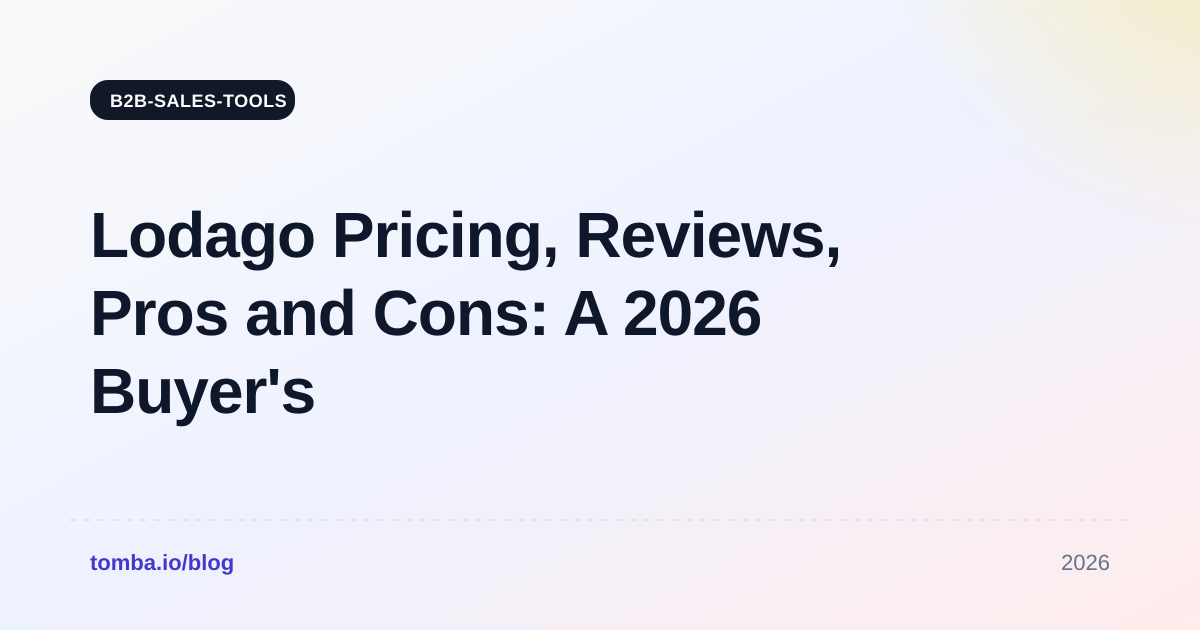 Lodago Pricing Reviews Pros and Cons: A 2026 Buyer's Guide