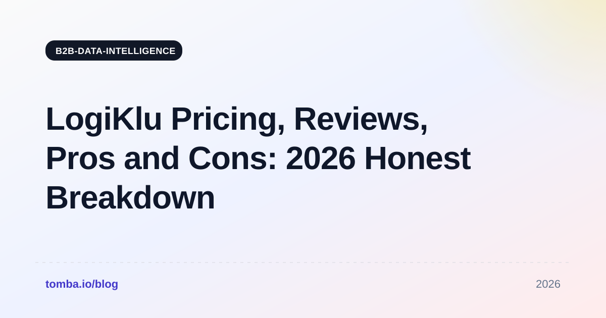 LogiKlu Pricing Reviews Pros and Cons: 2026 Honest Breakdown