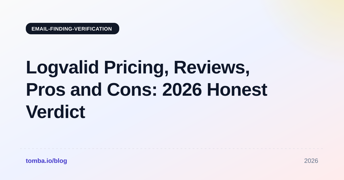 Logvalid Pricing Reviews Pros and Cons: 2026 Honest Verdict