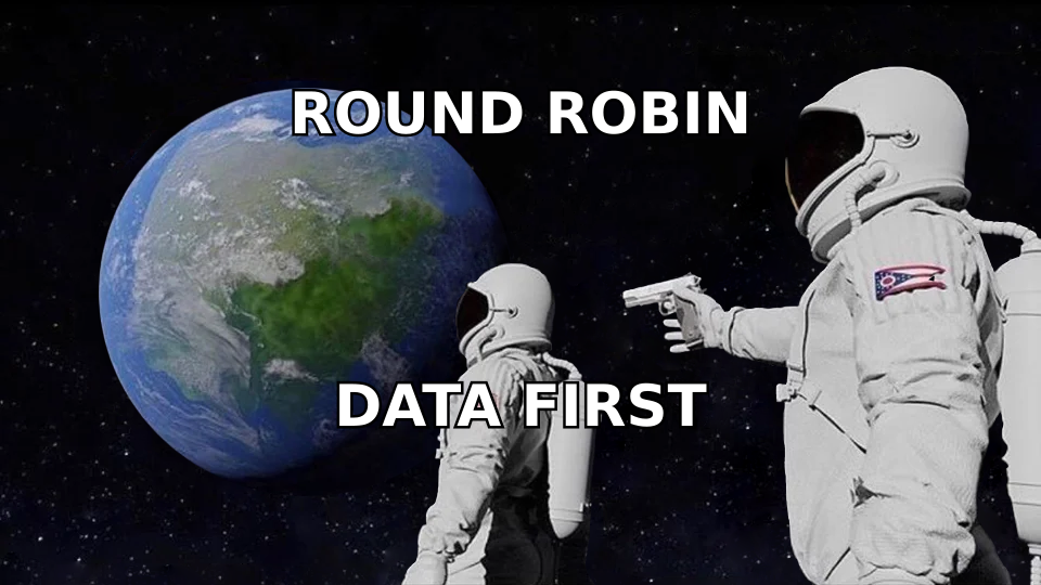 Realizing round robin was never the actual routing problem