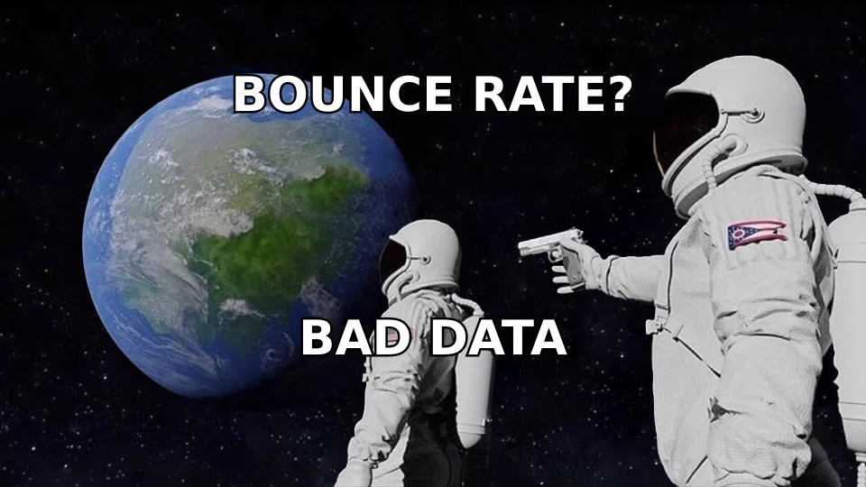 Always-has-been meme: realizing the bounce-rate problem was bad contact data all along