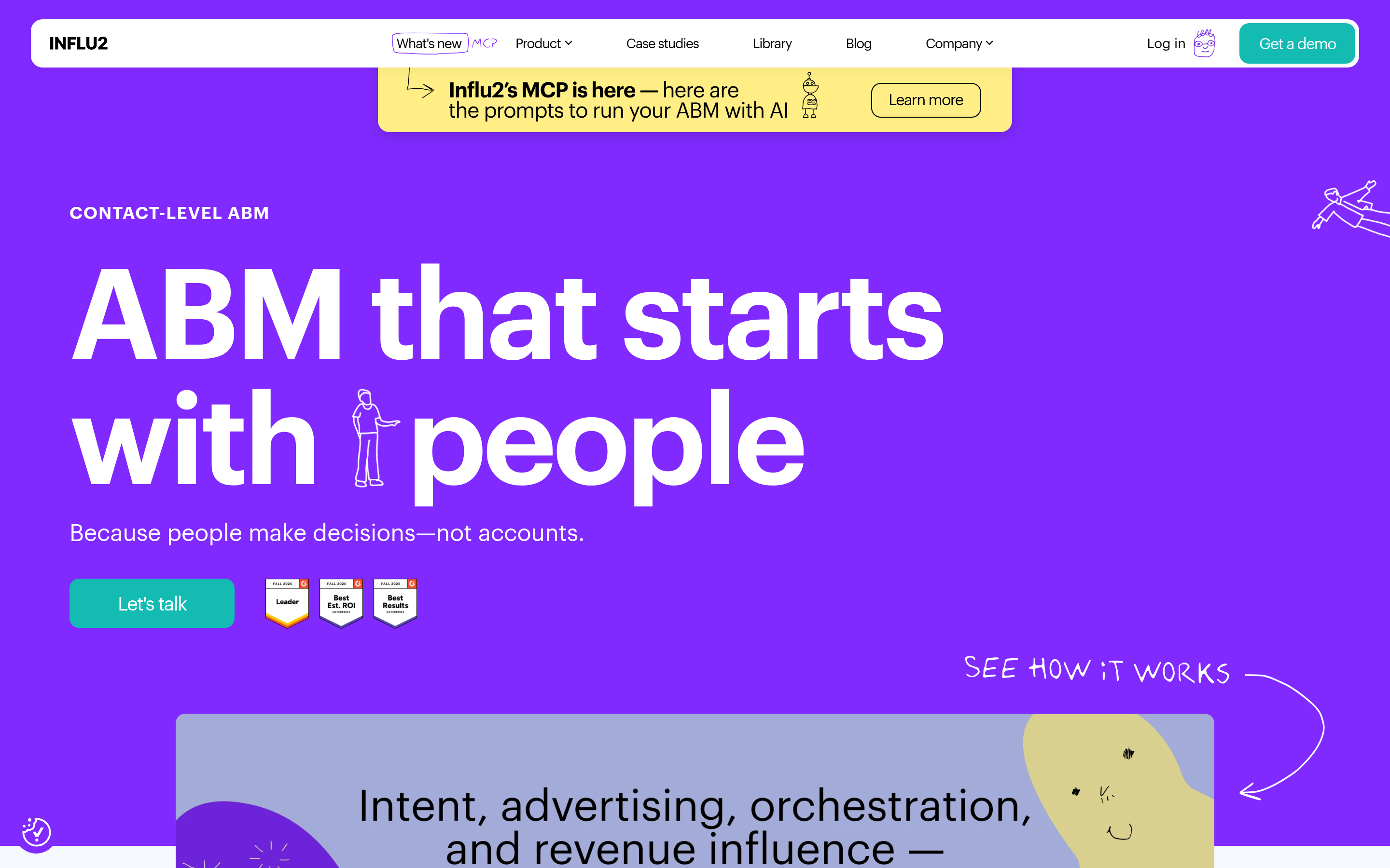 Influ2 website screenshot — product, features and pricing