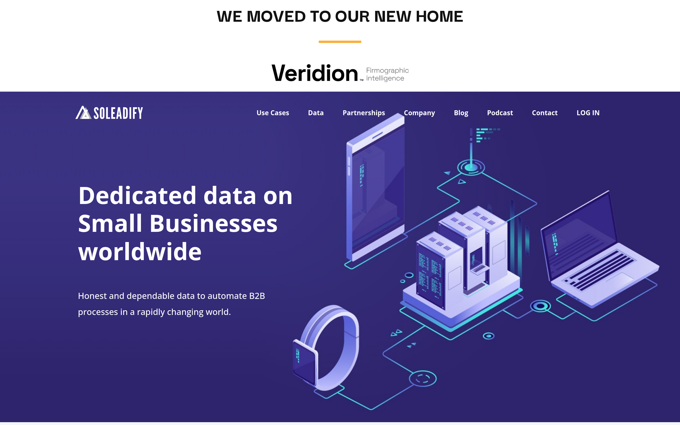 Soleadify website screenshot — product, features and pricing